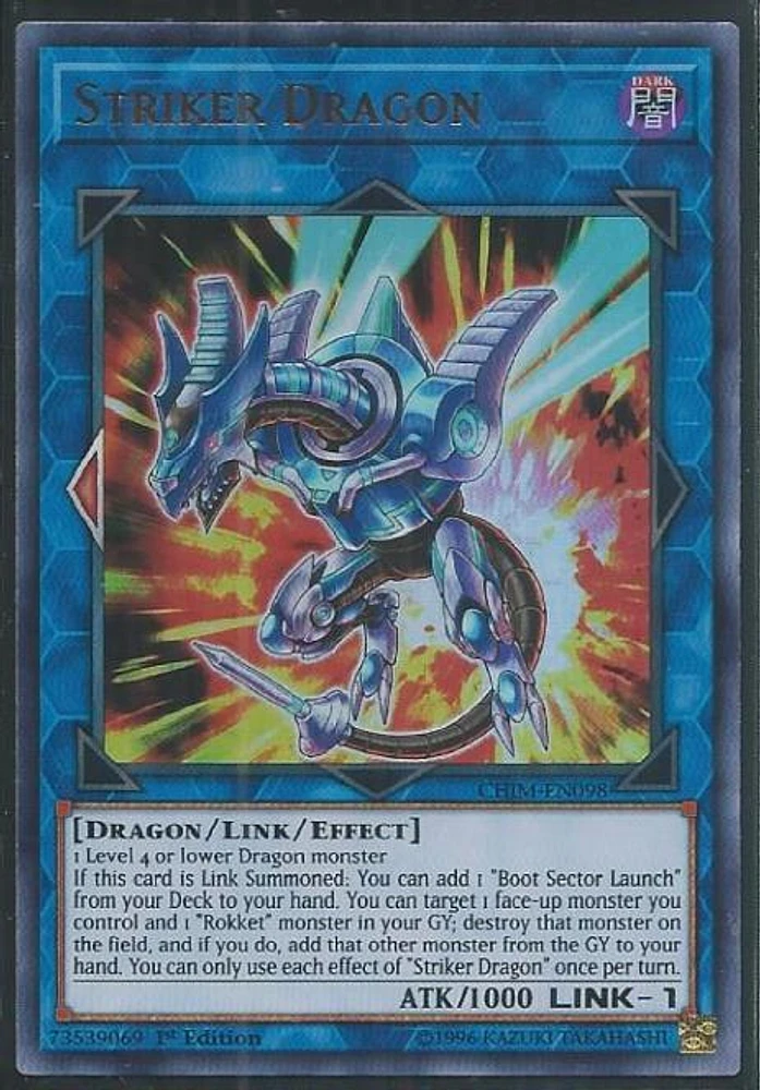 Striker Dragon - CHIM-EN098 - Ultra Rare - 1st Edition