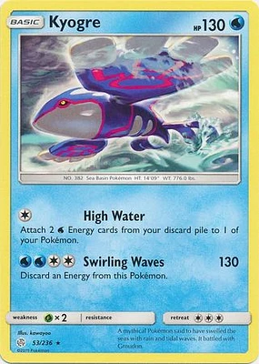 Kyogre - 53/236 - Rare