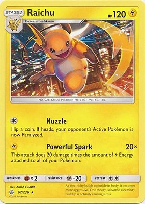 Raichu - 67/236 - Rare