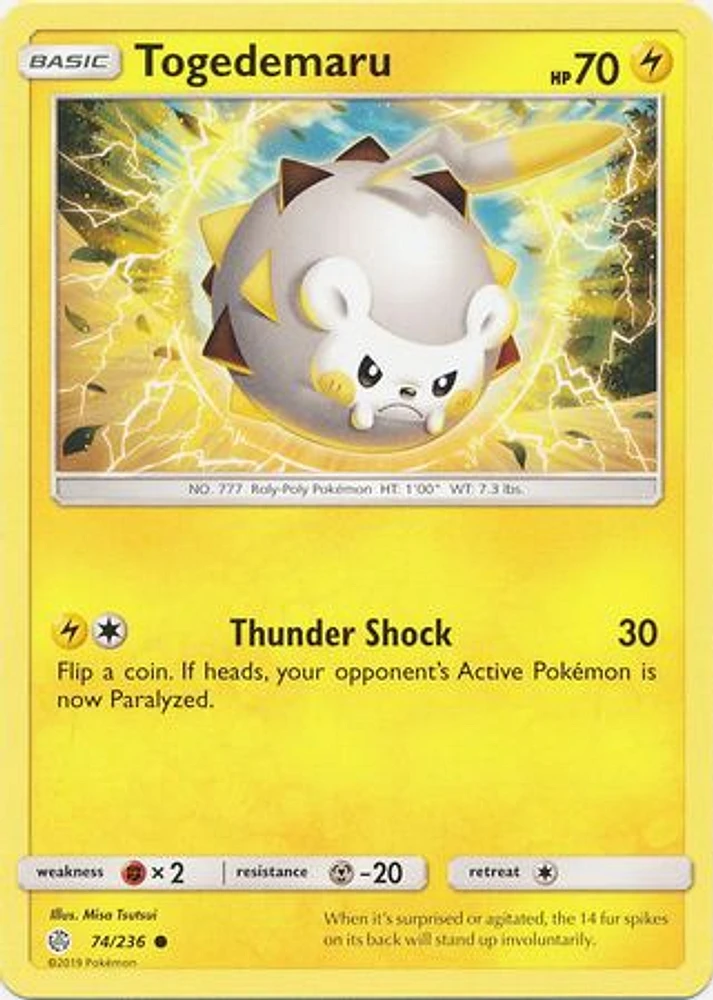 Togedemaru - 74/236 - Common