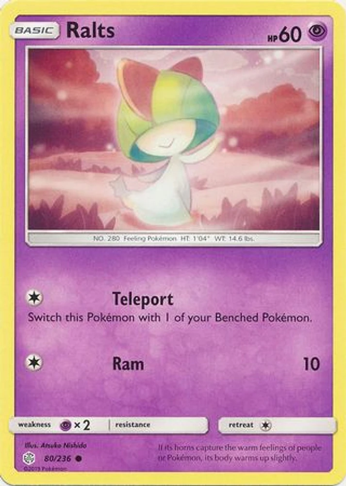 Ralts - 80/236 - Common