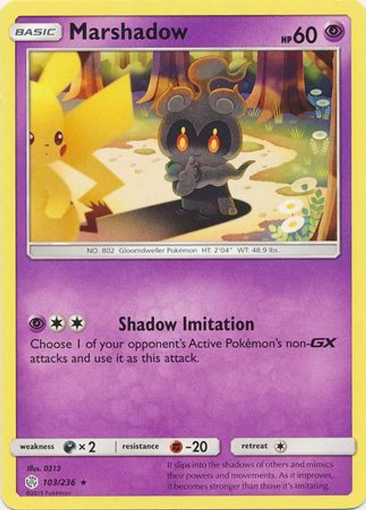 Marshadow - 103/236 - Rare