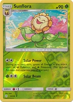 Sunflora - 8/236 - Rare - Reverse Holo