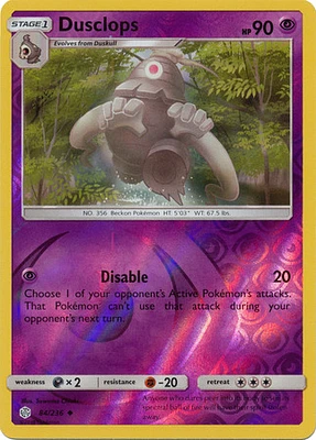 Dusclops - 84/236 - Uncommon - Reverse Holo