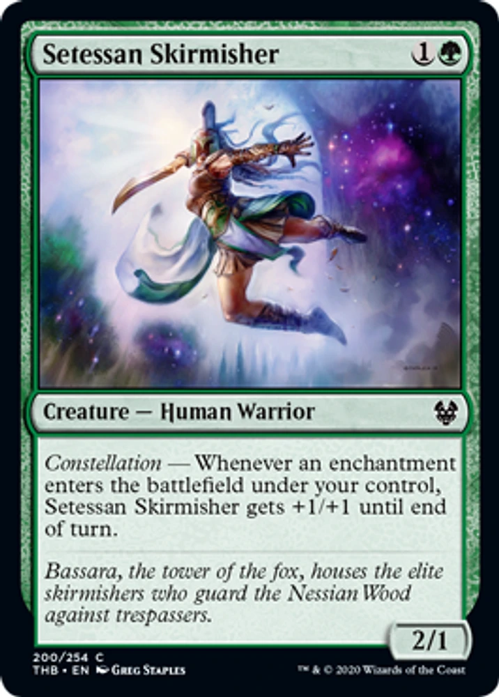 Setessan Skirmisher - Foil