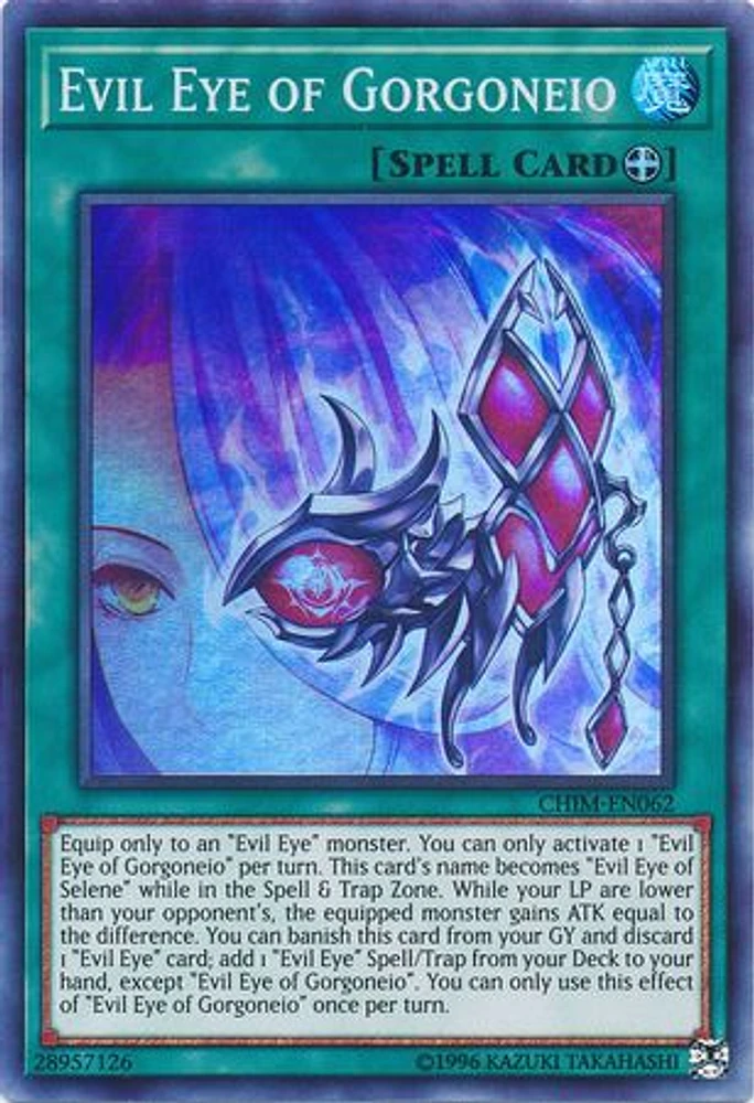 Evil Eye of Gorgoneio - CHIM-EN062 - Super Rare - Unlimited Edition