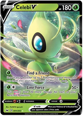 Celebi V - 001/202 - Ultra Rare