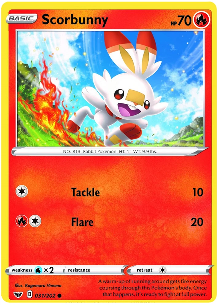 Scorbunny - 031/202 Common