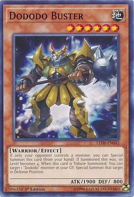 Dododo Buster - LED6-EN042 - Common - 1st Edition