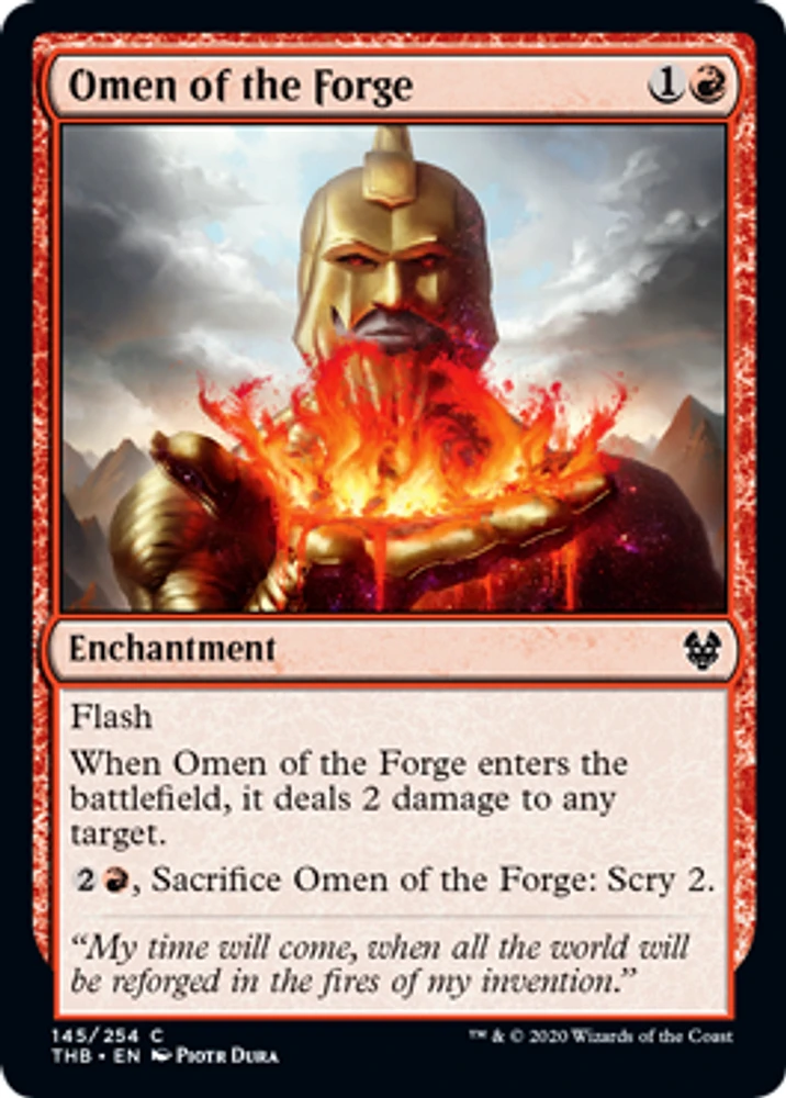 Omen of the Forge - Foil