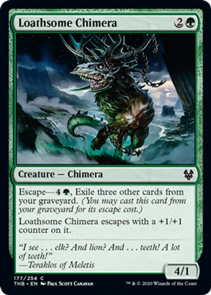 Loathsome Chimera - Foil