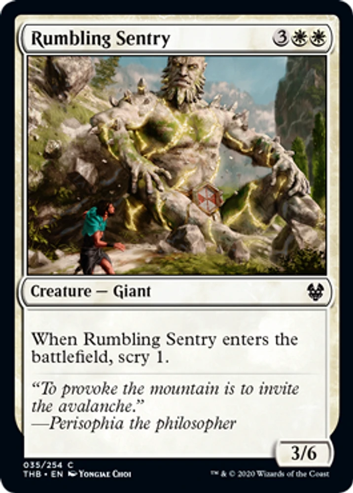 Rumbling Sentry - Foil