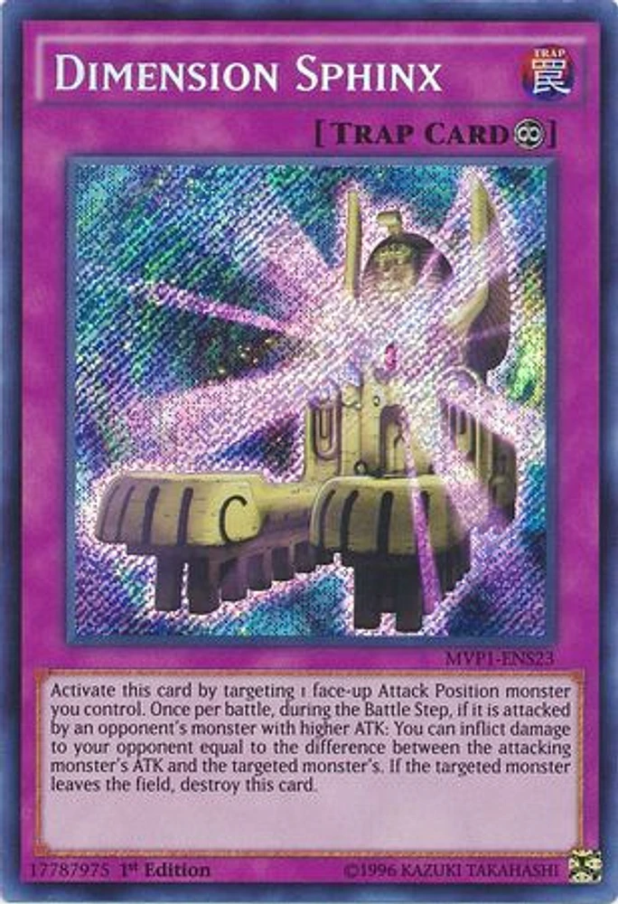 Dimension Sphinx - MVP1-ENS23 - Secret Rare - 1st Edition