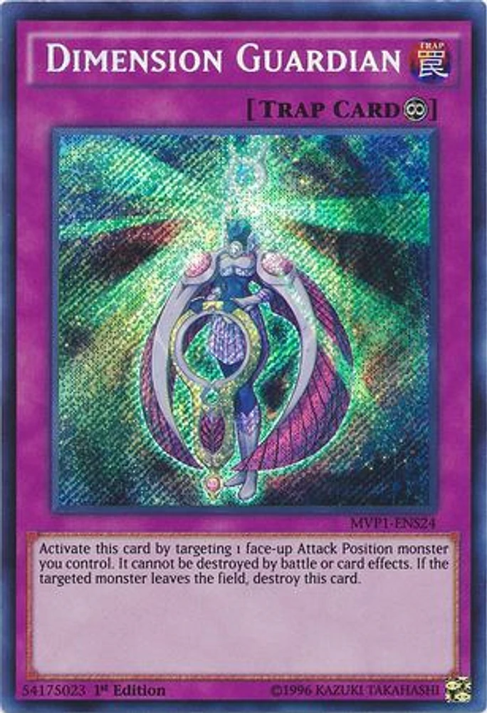 Dimension Guardian - MVP1-ENS24 - Secret Rare - 1st Edition