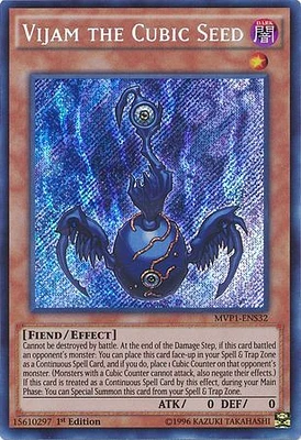 Vijam the Cubic Seed - MVP1-ENS32 - Secret Rare - 1st Edition