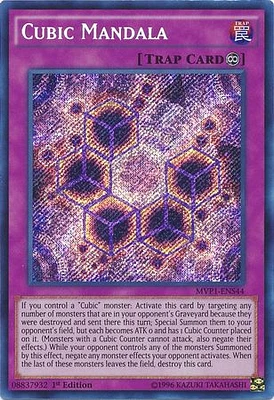 Cubic Mandala - MVP1-ENS44 - Secret Rare - 1st Edition