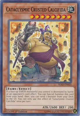 Cataclysmic Crusted Calcifida - IGAS-EN025 - Common - 1st Edition