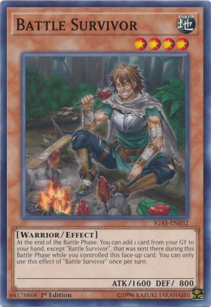 Battle Survivor - IGAS-EN032 - Common - 1st Edition