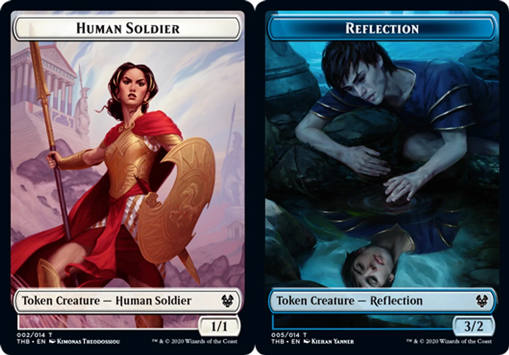 Human Soldier Token // Reflection Token - Foil