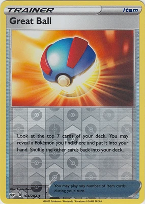 Great Ball - 164/202 Uncommon Reverse Holo