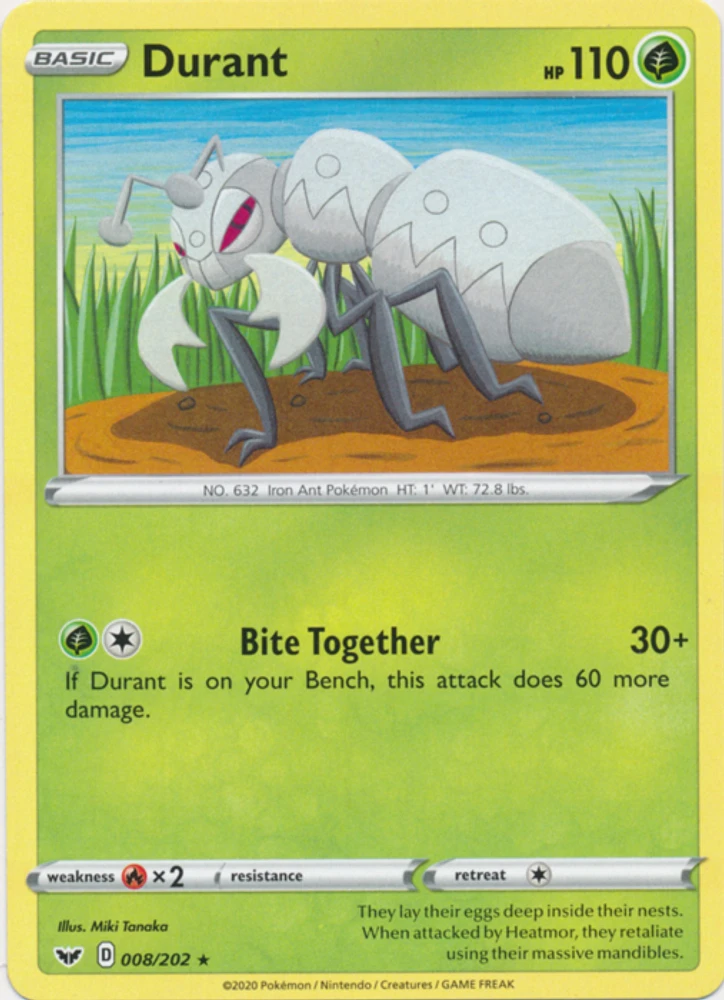 Durant - 008/202 - Rare