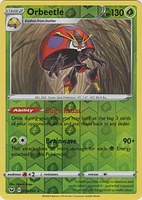 Orbeetle - 019/202 - Rare - Reverse Holo