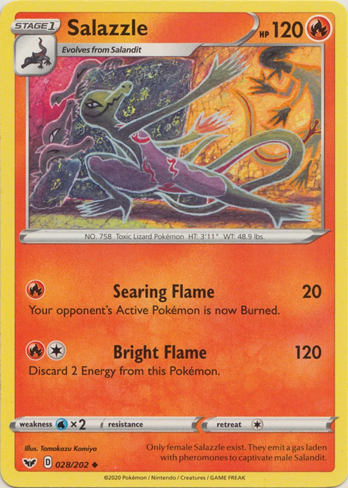 Salazzle - 028/202 Uncommon