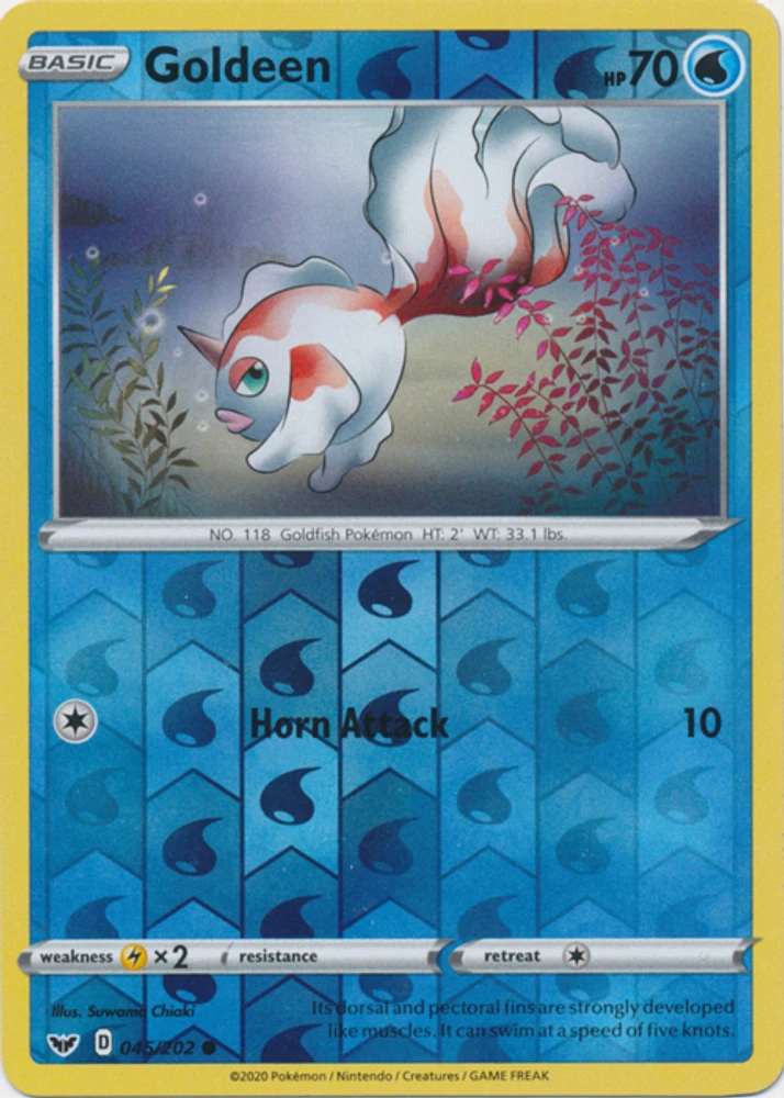 Goldeen - 045/202 Common Reverse Holo