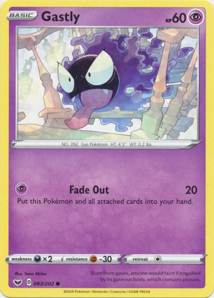 Gastly - 083/202 Common