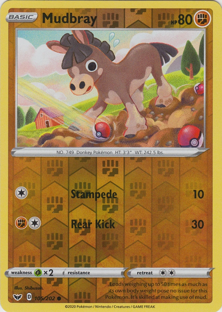 Mudbray - 105/202 Common Reverse Holo