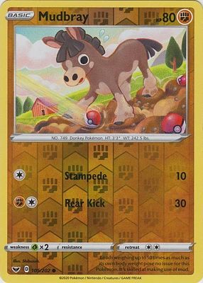 Mudbray - 105/202 Common Reverse Holo