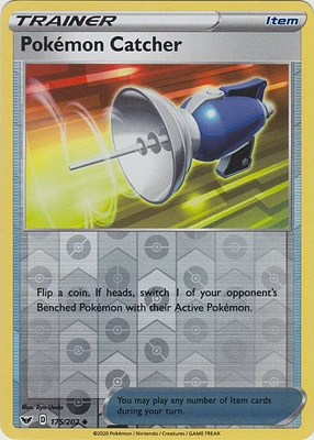 Pokemon Catcher - 175/202 Uncommon Reverse Holo