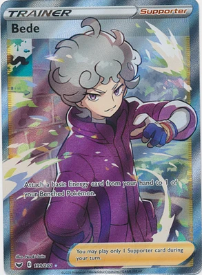 Bede - 199/202 - Full Art Ultra Rare