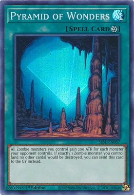 Pyramid of Wonders - SESL-EN057 - Super Rare - 1st Edition