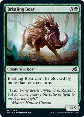 Bristling Boar - Foil