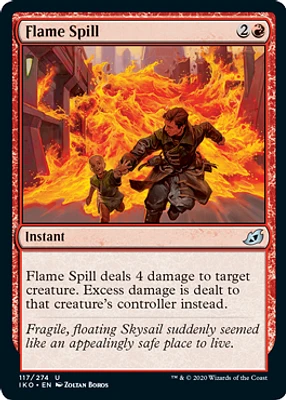 Flame Spill - Foil