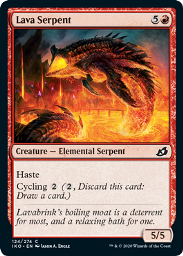 Lava Serpent - Foil