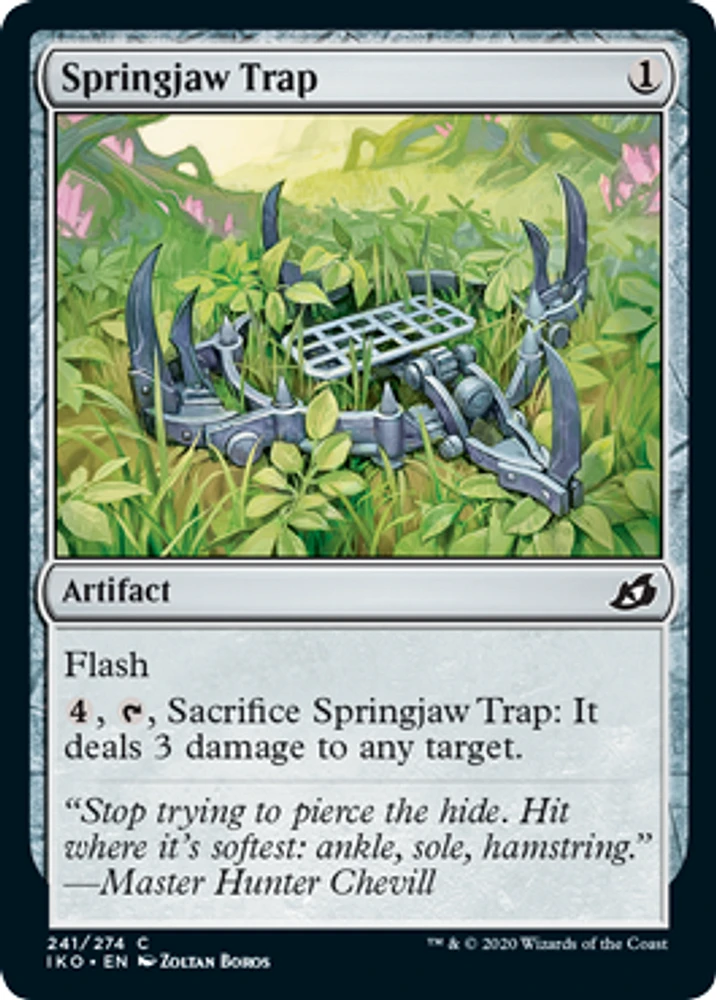 Springjaw Trap - Foil