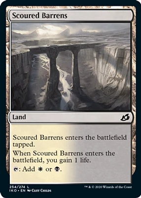 Scoured Barrens - Foil