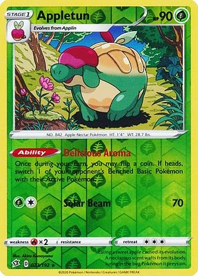 Appletun - 023/192 - Reverse Holo Rare