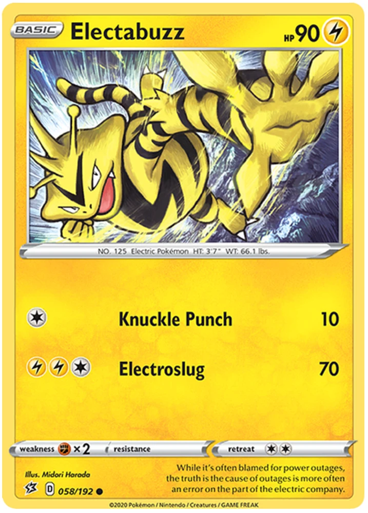 Electabuzz - 058/192 - Common