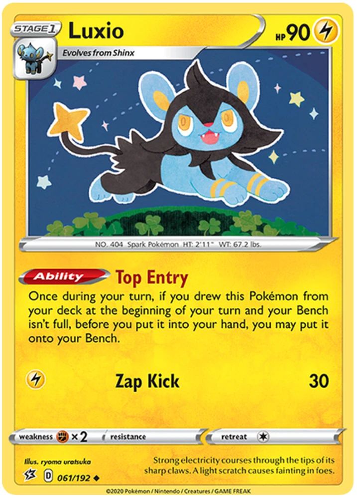 Luxio - 061/192 - Uncommon