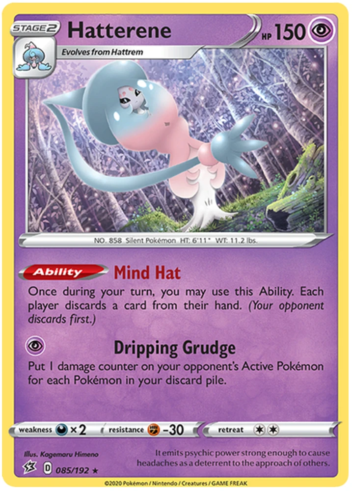Hatterene - 085/192 - Holo Rare