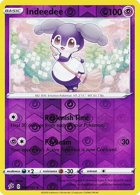 Indeedee - 088/192 - Uncommon - Reverse Holo