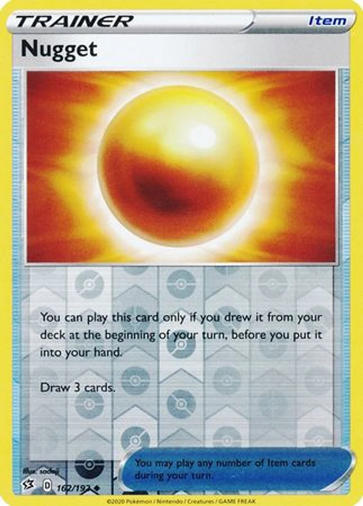 Nugget - 162/192 Uncommon Reverse Holo