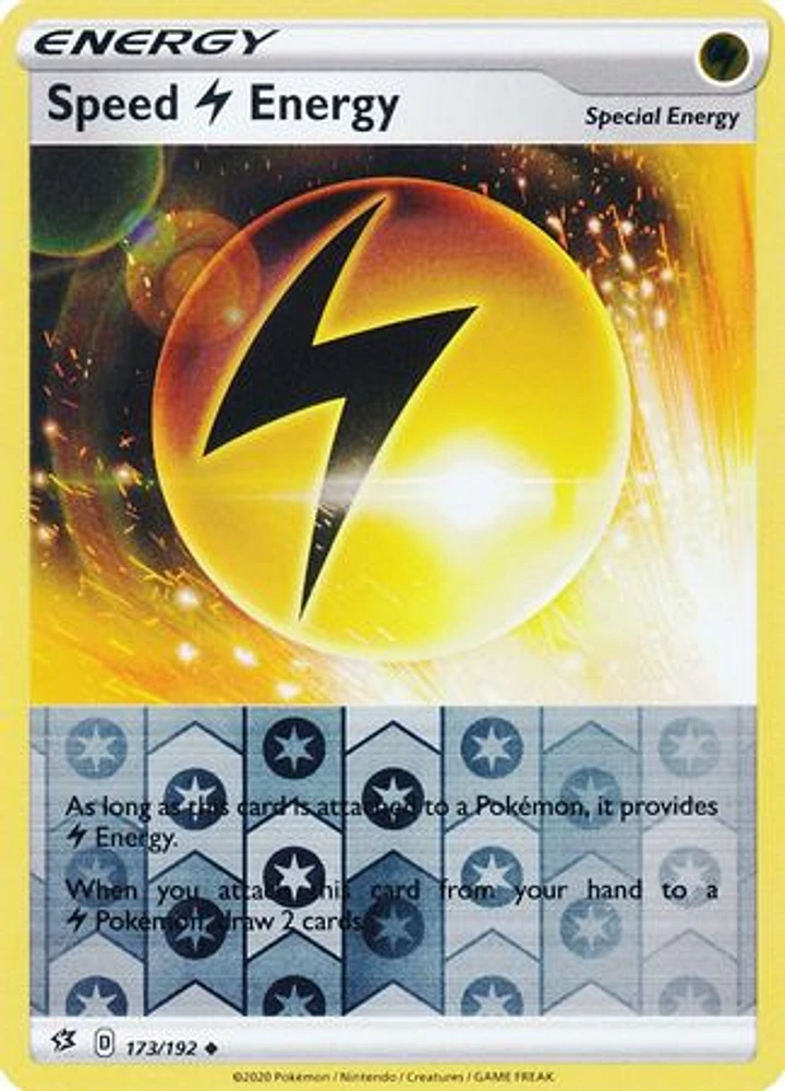 Speed L Energy - 173/192 - Uncommon - Reverse Holo