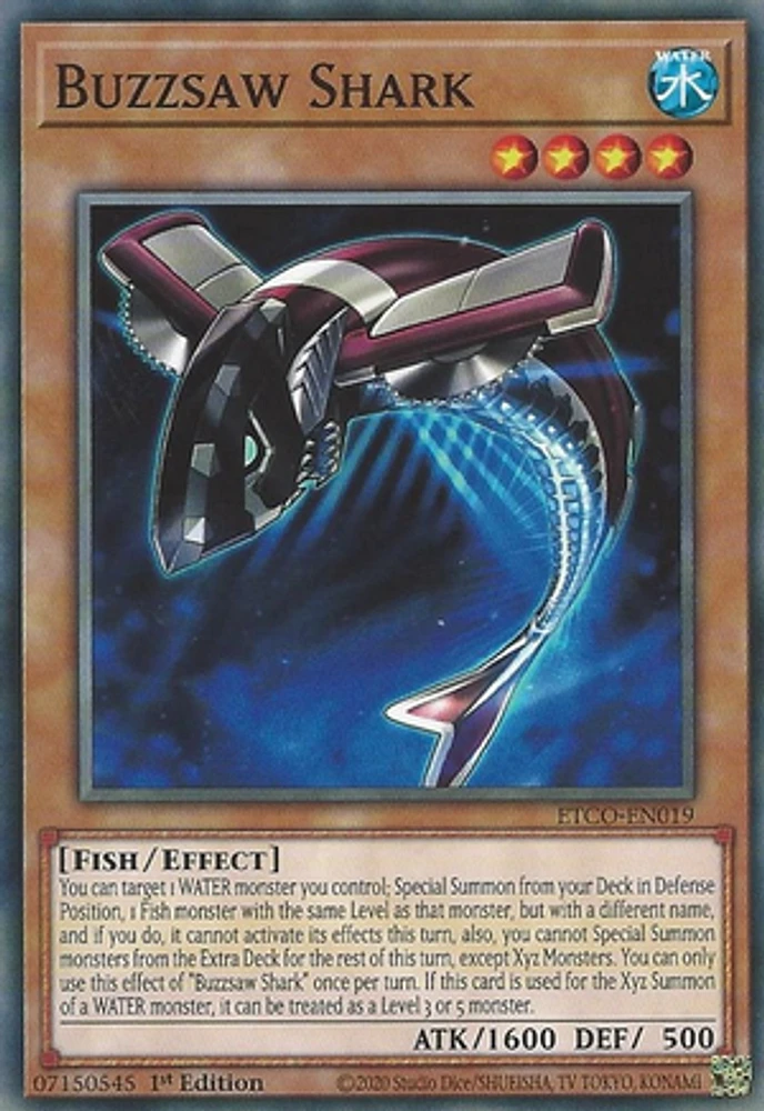 Buzzsaw Shark - ETCO-EN019 - Common - 1st Edition