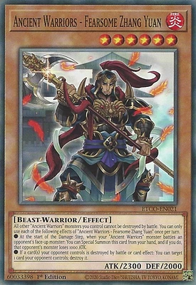 Ancient Warriors - Fearsome Zhang Yuan - ETCO-EN021 - Common - 1st Edition