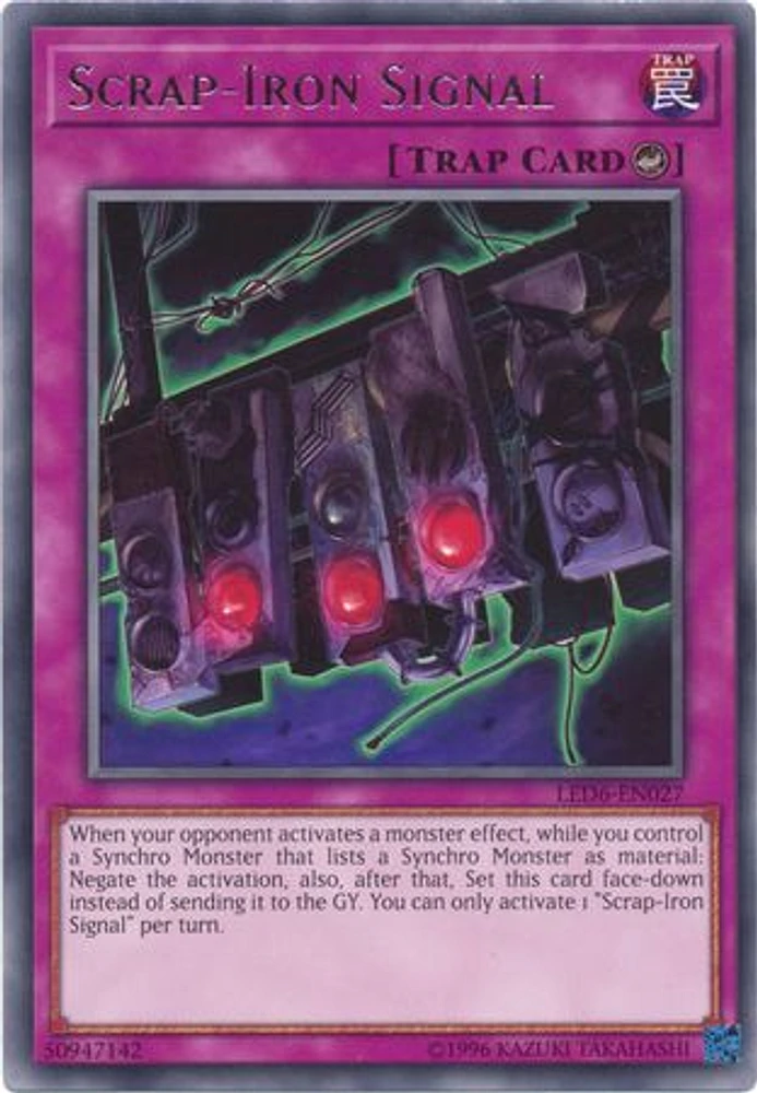 Scrap-Iron Signal - LED6-EN027 - Rare - Unlimited Edition