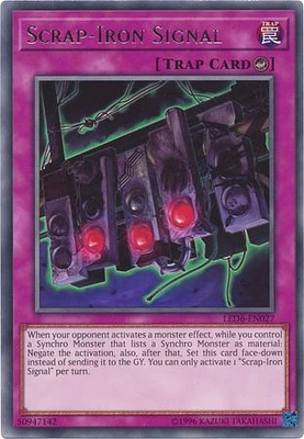 Scrap-Iron Signal - LED6-EN027 - Rare - Unlimited Edition